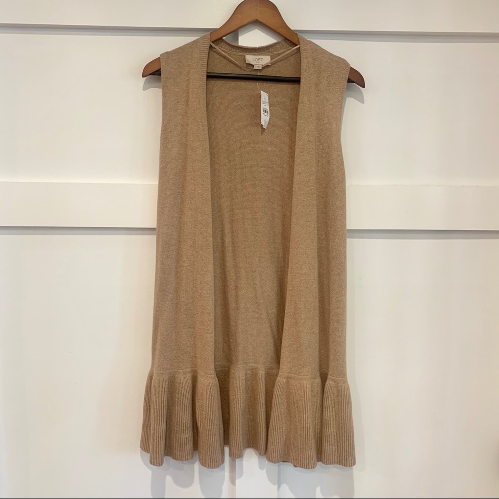 Loft outlet S cardigan vest